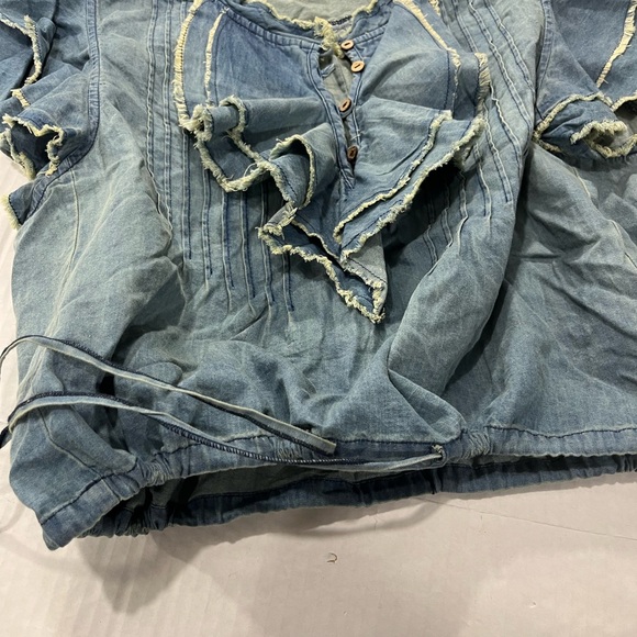 FP ONE NAYA DENIM TOP NEW WITH TAG - Picture 13 of 16